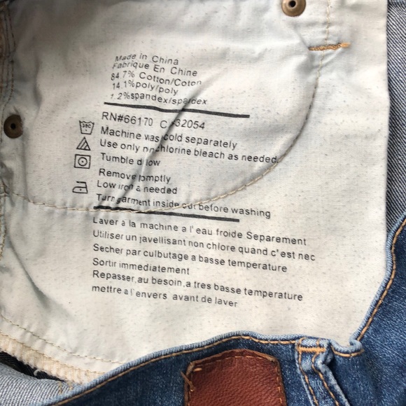 BDG Urban Outfitters Blue Grazer Cigarette Jeans Size 28 - Picture 10 of 10